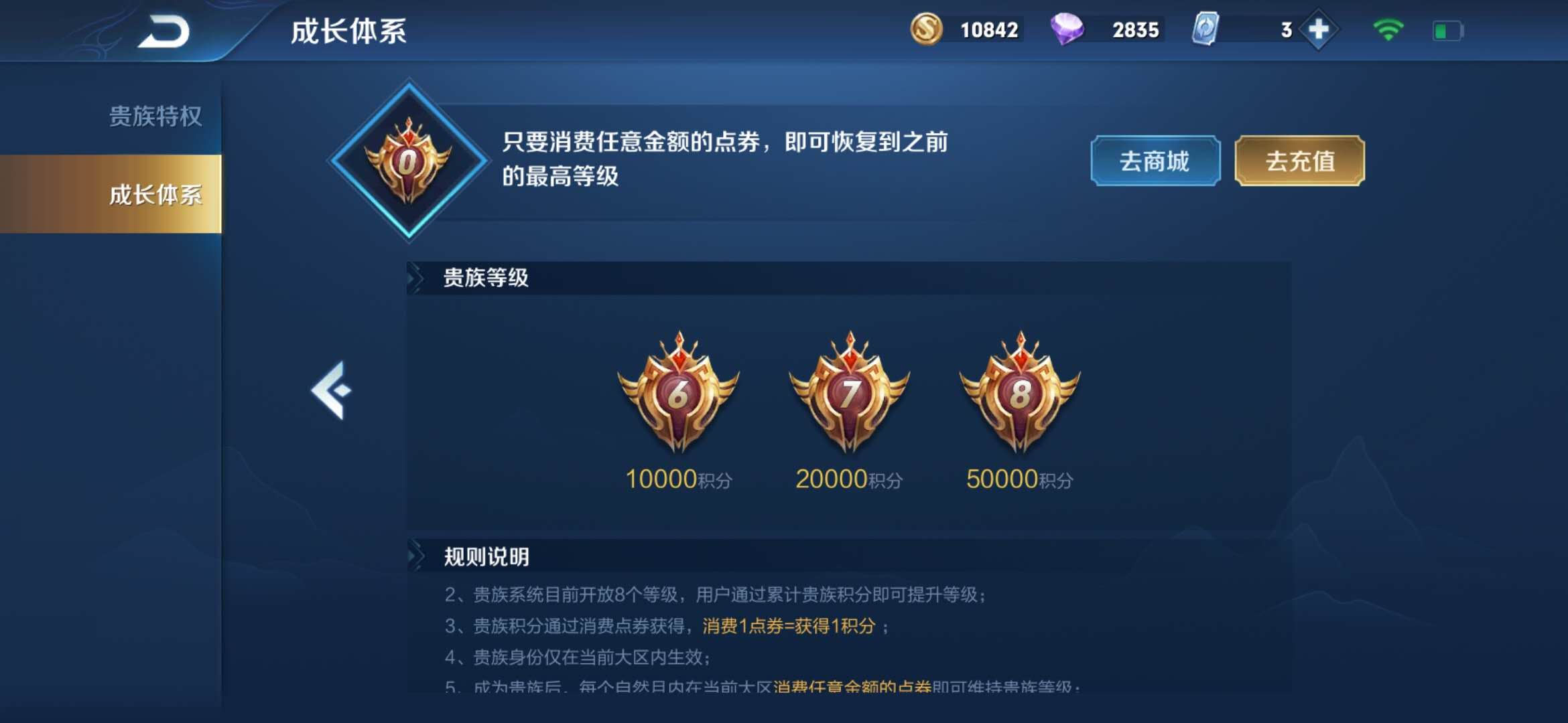 王者榮耀從v1到v8要5000積分