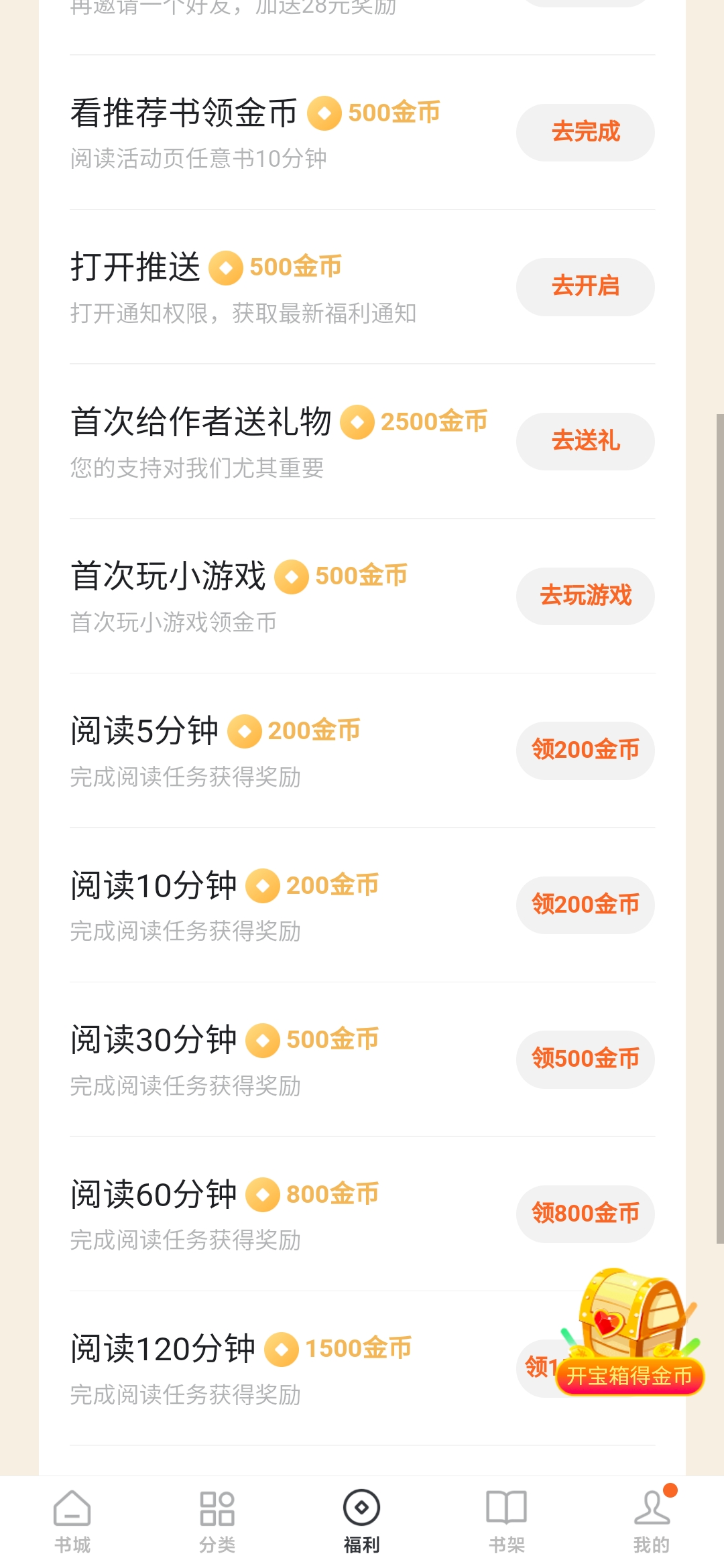 番茄小說任務金幣